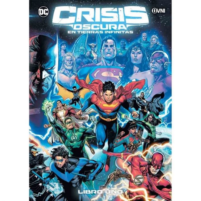 Comic Crisis oscuras Ovni comic Crisis Oscuras DC comics En tierras infinitas