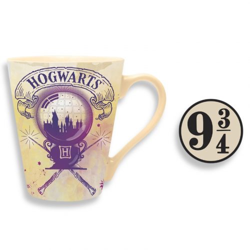 Mug Harry Potter Abystyle Fantasia Set con Pin 9 3/4