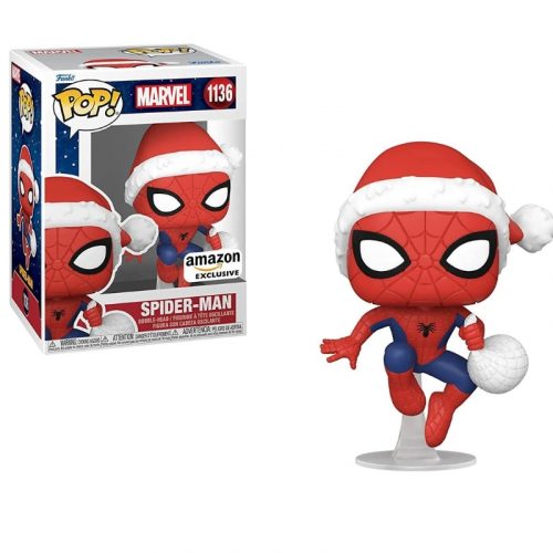 Figura Spiderman Funko Pop! Spiderman Marvel Amazon Exclusive 1136
