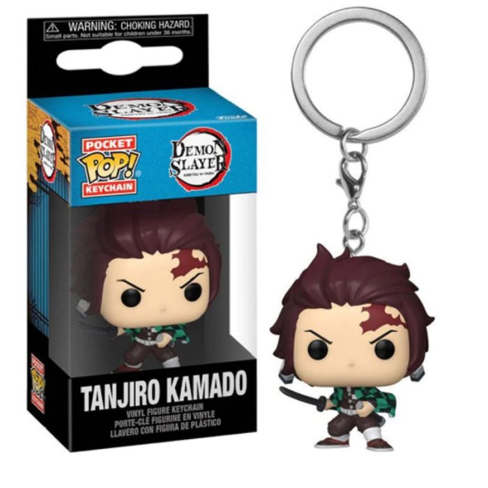 Llavero Tanjiro Kamado Funko Pop! Kimetsu No Yaiba Anime