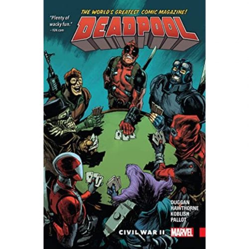 Comic Deadpool Deadpool Marvel Comics Civil War II ENG