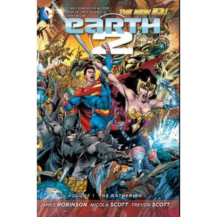 Comic Justice Leage Earth 2 DC comics Volumen 1 ENG