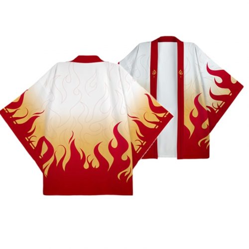 Kimono Rengoku RockDreams Kimetsu no Yaiba Anime