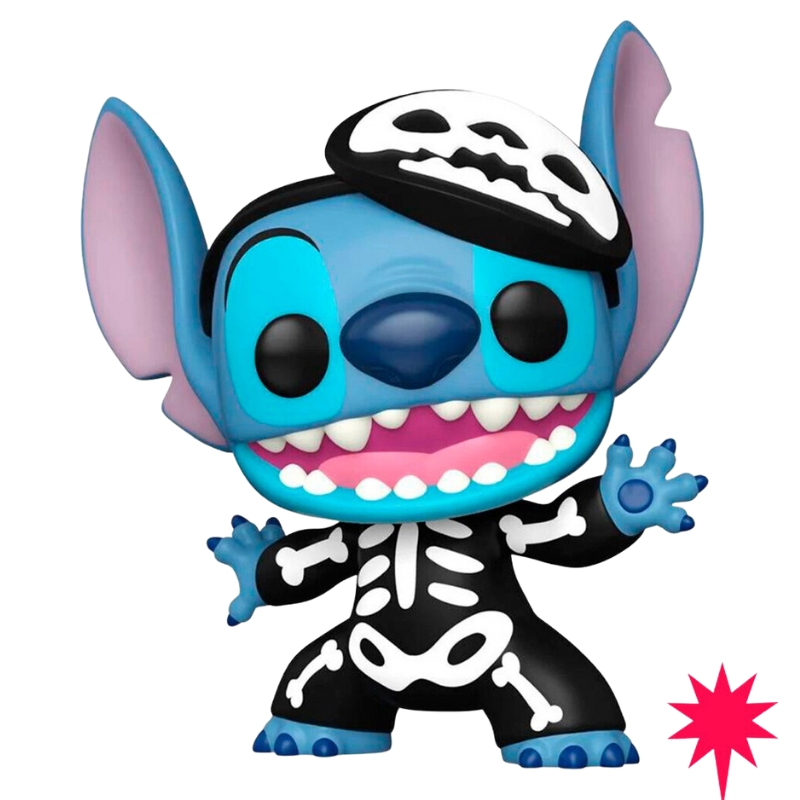 Figura Skeleton Stitch Funko Pop! Lilo y Stitch Disney Exclusive 1234