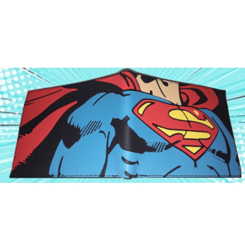 Billetera Superman PT DC comics En goma