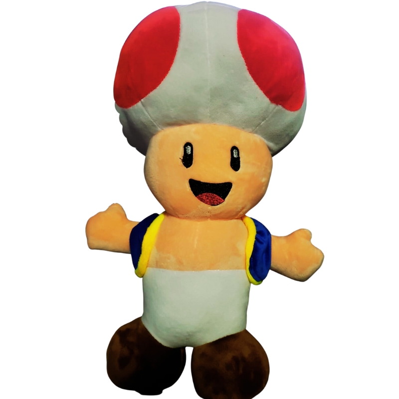 Peluche Toad PT Super Mario Bros Video juegos 16"
