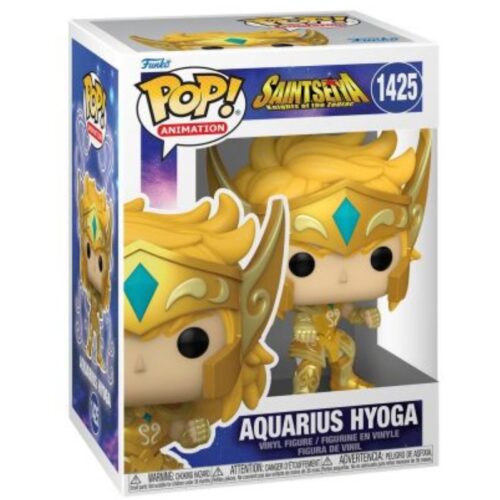 Figura Gold Aquarius Hyoga Funko Pop! Saint Seiya Anime 1425