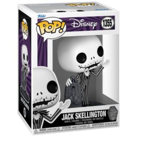 Figura Jack w/ Gravestone Funko Pop! El extraño mundo de Jack Disney 1355
