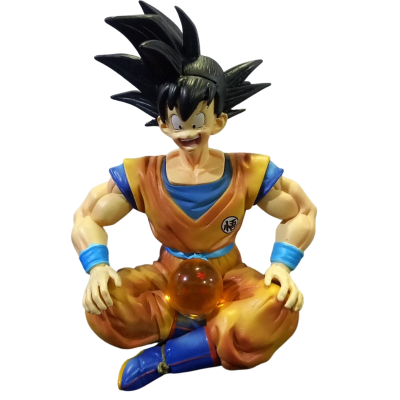 Figura Goku sentado con esfera del dragon PT Dragon Ball Anime