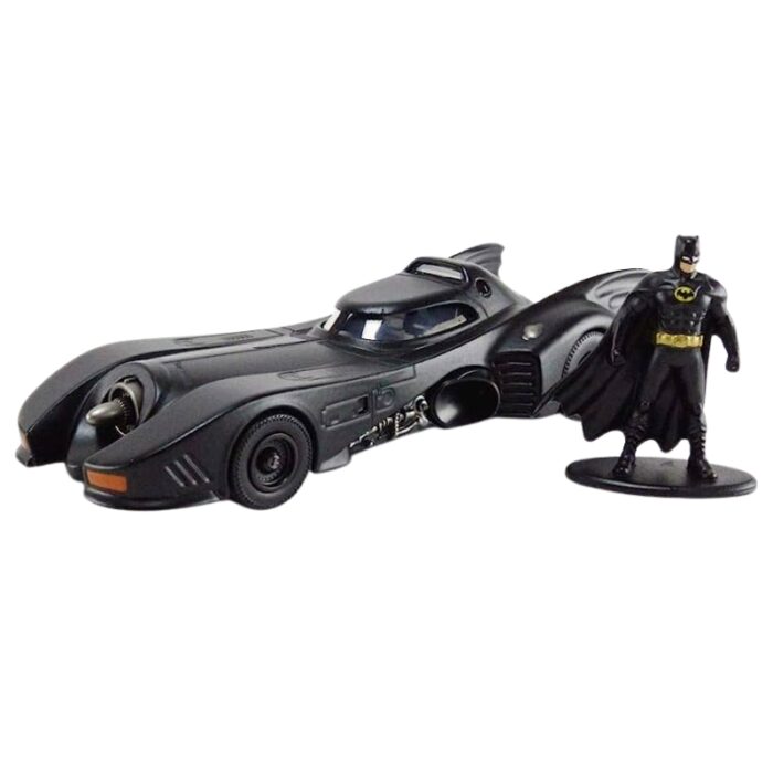 Figura Batmobile y Batman PT Batman DC comics