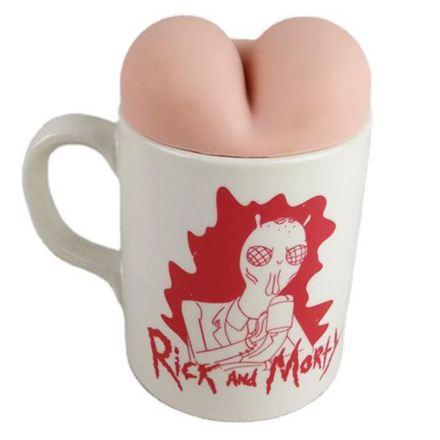 Mug PT Rick And Morty Animados