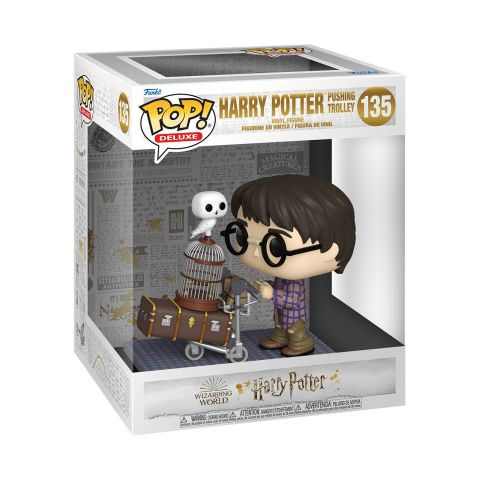 Figura Harry Pushing Trolley Funko Pop! Harry Potter Fantasia 135