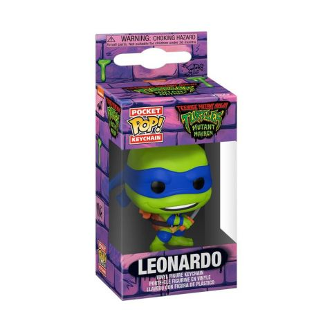 Llavero Leonardo Funko Pop! Las Tortugas Ninja Animados