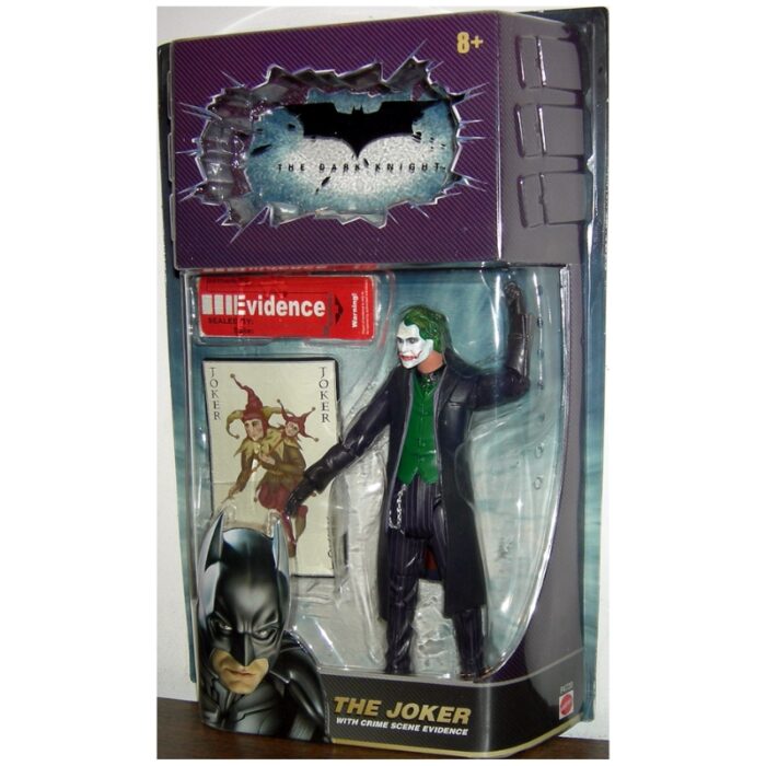 Figura The Joker With Crime Scene Evidence Mattel DC Comics Articulada