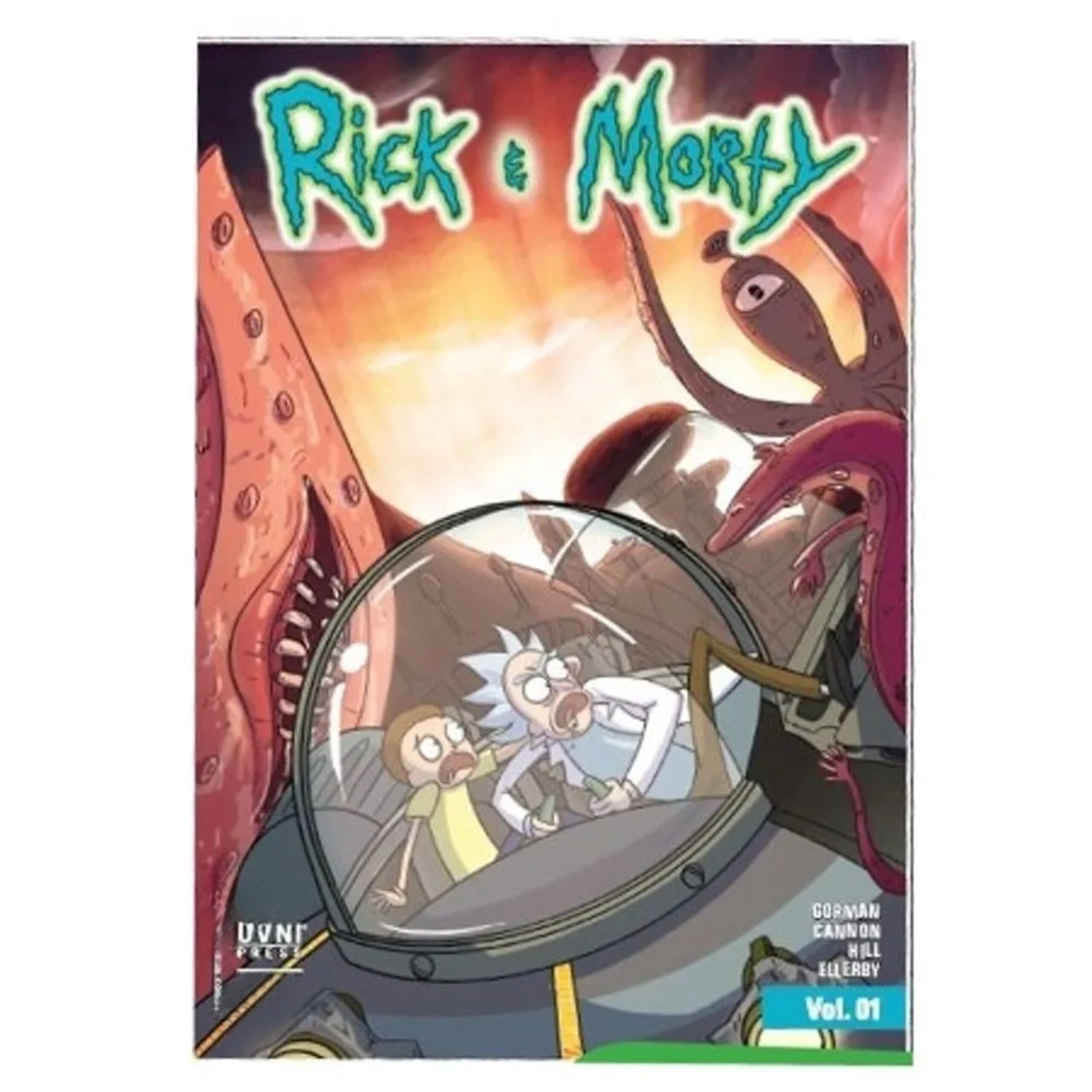 Cómic Rick And Morty Vol. 01 Ovni Animados ESP