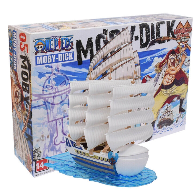 Figura Barco Moby-Dick PT One Piece Anime Mediano
