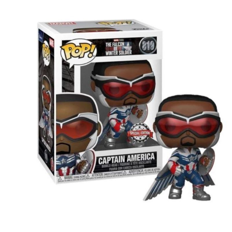 Figura Capitan America Funko Pop The Falcon And The Winter Soldier marvel Special Edition