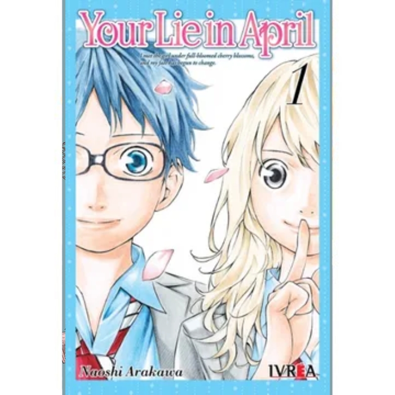 Manga Your Lie In April Ivrea Anime N. 1 ESP