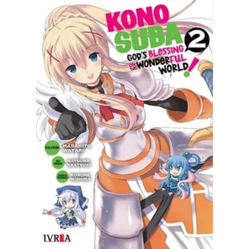 Manga Konosuba! Ivrea Anime N.2 ESP