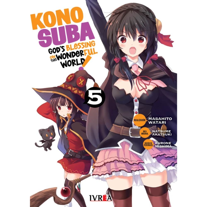 Manga Konosuba! Ivrea Anime N.5 ESP