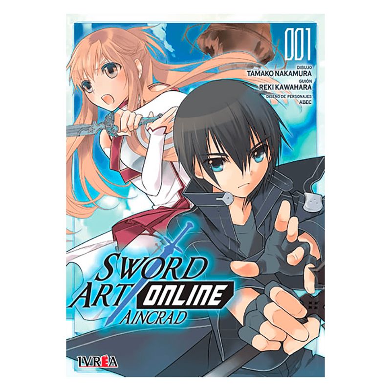 Manga Sword Art Online Ivrea Anime Aincrad Vol. 1
