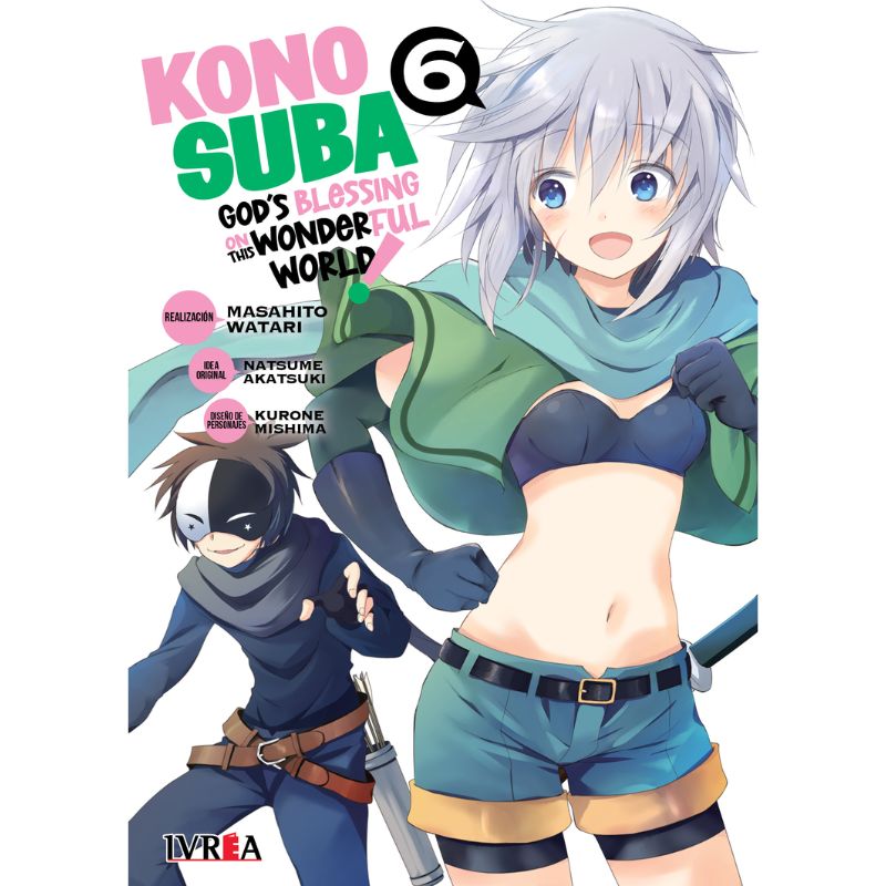 Manga Kono Suba Ivrea Anime Vol. 6