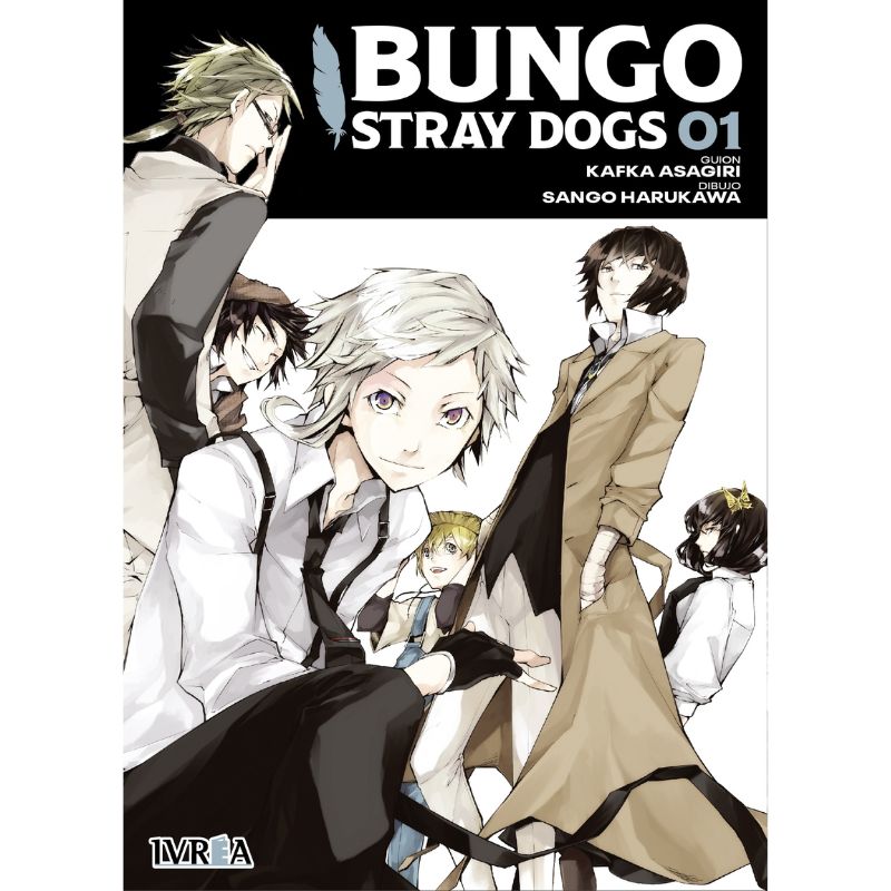 Manga Bungo Stray Dogs Ivrea Anime Tomo 1