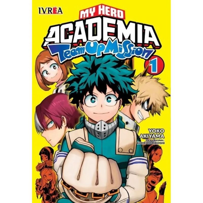 Manga My Hero Academia Ivrea Anime Team Up Mission Vol. 1