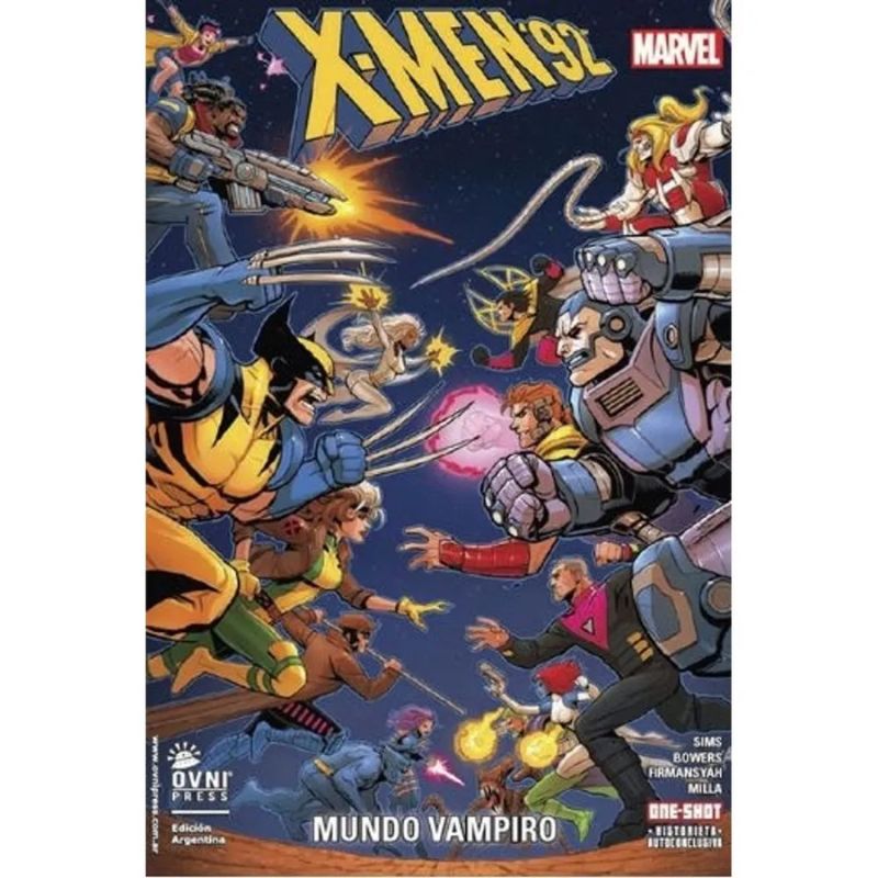 Cómic X-Men ´92 Ovni Marvel Mundo Vampiro