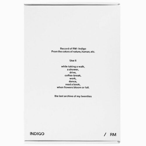 Libro Indigo Hybe/Yg Plus RM Iconos