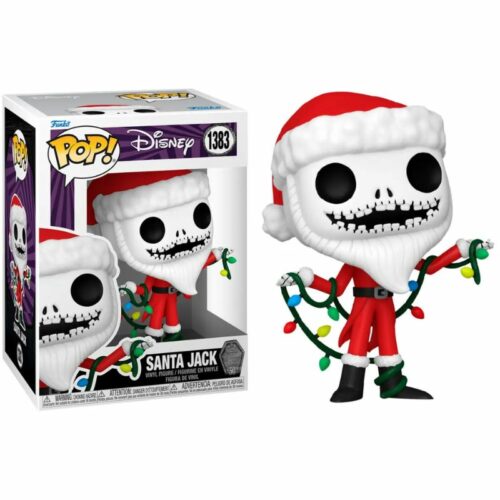 Figura Jack Skellington (Santa) Funko Pop! Nightmare Before Christmas 30th Ann Disney 1383
