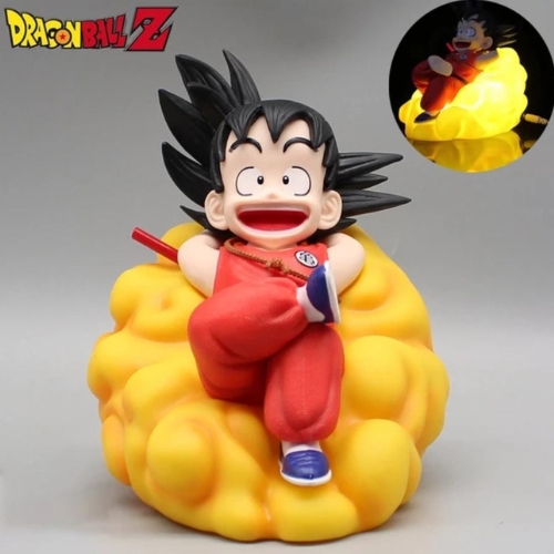 Lampara Goku Niño Sentado Sobre Nube PT Dragon Ball Anime (Con Cargador)