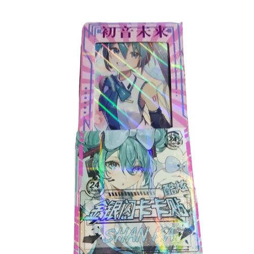Tarjetas Didacticas Holograficas Hatsune Miku PT Anime