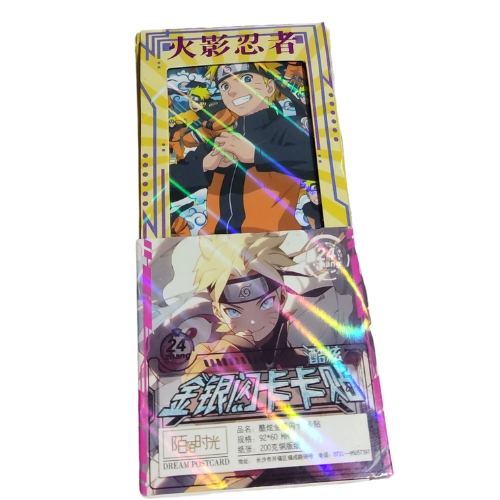 Tarjetas Didacticas Holograficas Naruto PT Anime
