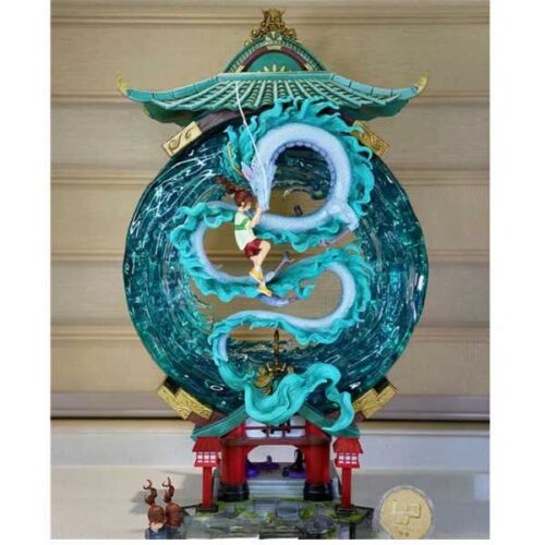 Estatuilla Lampara Haku PT Studio Ghibli Anime Viaje de Chihiro