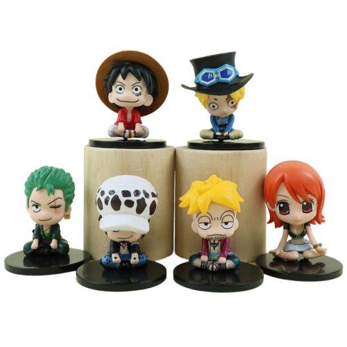 Figura Set x6 One Piece PT Anime