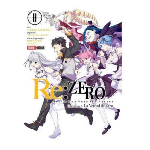 Manga Re: Zero Panini Manga Anime Capitulo 3: La Verdad de Zero