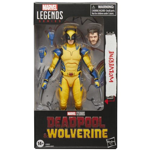 Figura Wolverine Hasbro Deadpool & Wolverine Marvel Articulada