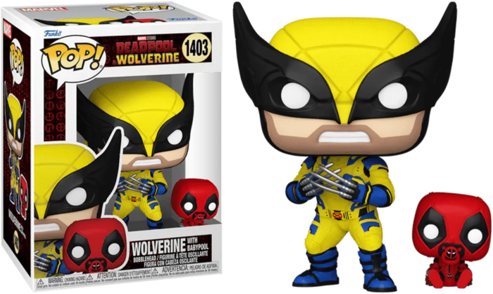 Figura Deadpool & Wolverine Funko Pop! Marvel 1403