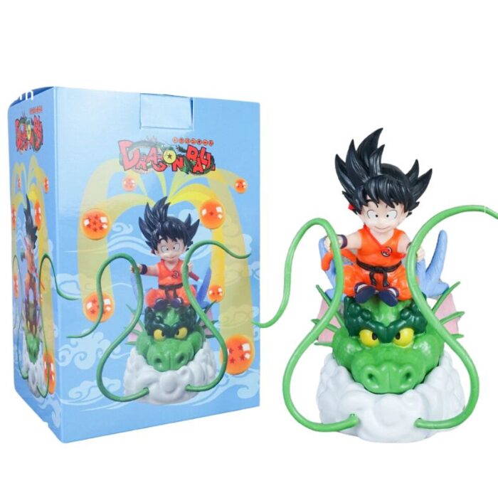 Figura Goku & Shenlong PT Dragon Ball Anime