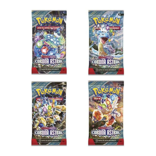 Set Cartas POKEMON TCG SV STELLAR CROWN BOOSTER The Pokémon Company Pokémon Anime Español