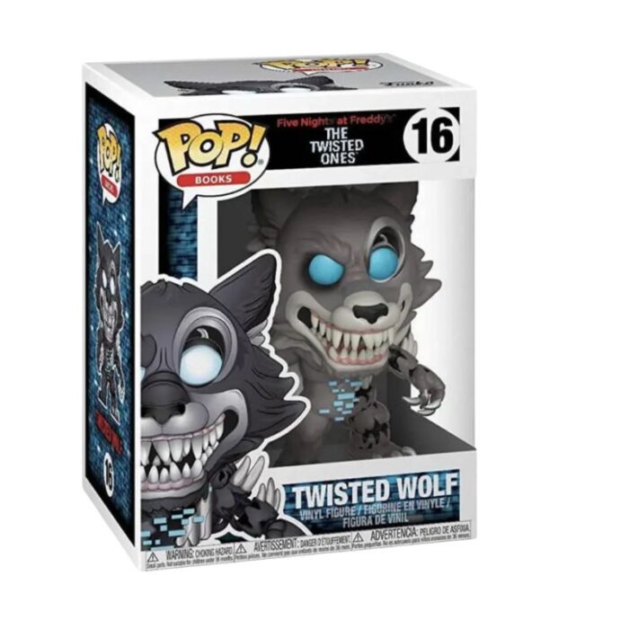 Figura Twisted Wolf Funko Pop! Five Nights at Freddy's Videojuegos 16