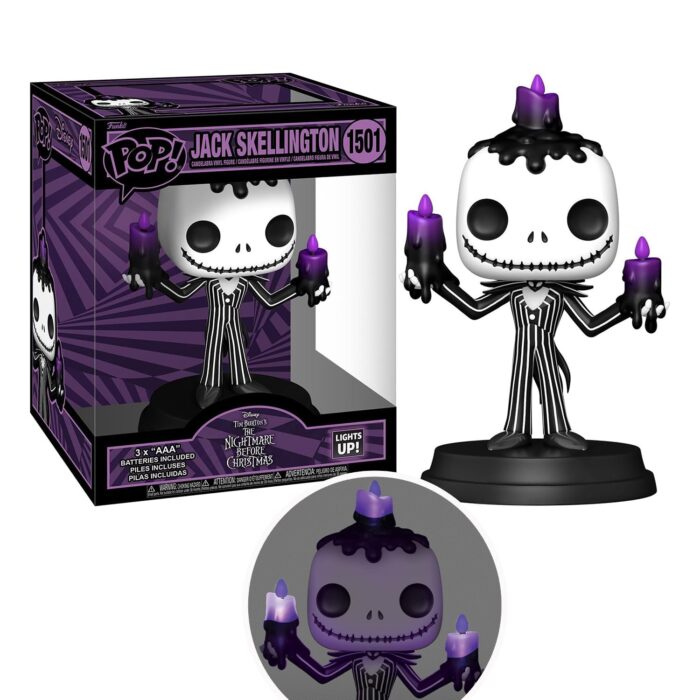Figura Jack Skellington Funko Pop! The Nightmare Before Christmas Disney Lights Up! 1501