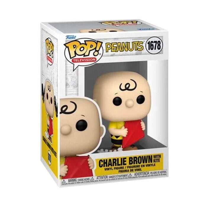 Figura Charlie Brown w/ Kite Funko Pop! Snoopy Animados 1678