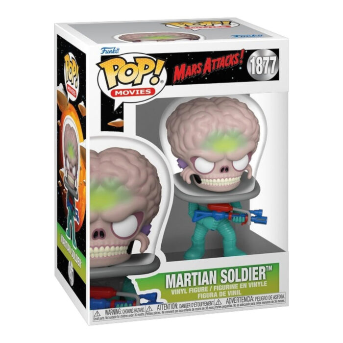 Figura Martian Soldier Funko Pop! Mars Attacks! Ciencia Ficción 1877