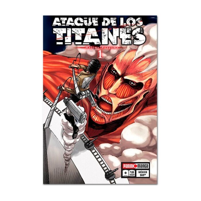 Manga Ataque de los Titanes Panini Manga Attack On Titan Anime Vol. 1