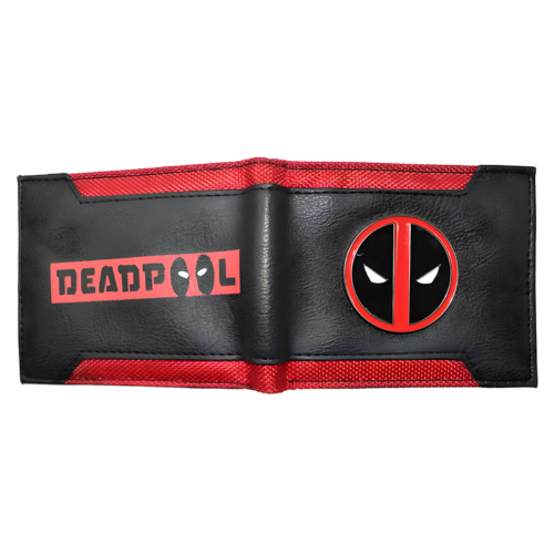 Billetera Deadpool PT Marvel Logo Metalico