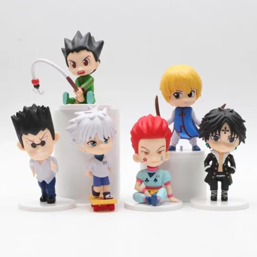 Figura Set X6 Hunter X Hunter PT Anime