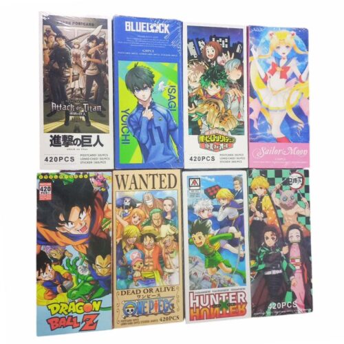 Postales Anime Varios PT Anime 420 Piezas (Unidad)