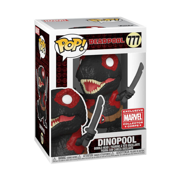 Figura Dinopool Funko Pop! Deadpool Marvel Exclusive Marvel 777